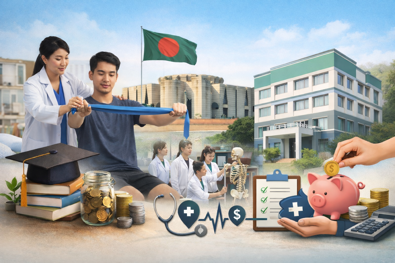 Read more about the article Affordable Physiotherapy Colleges in Bangladesh