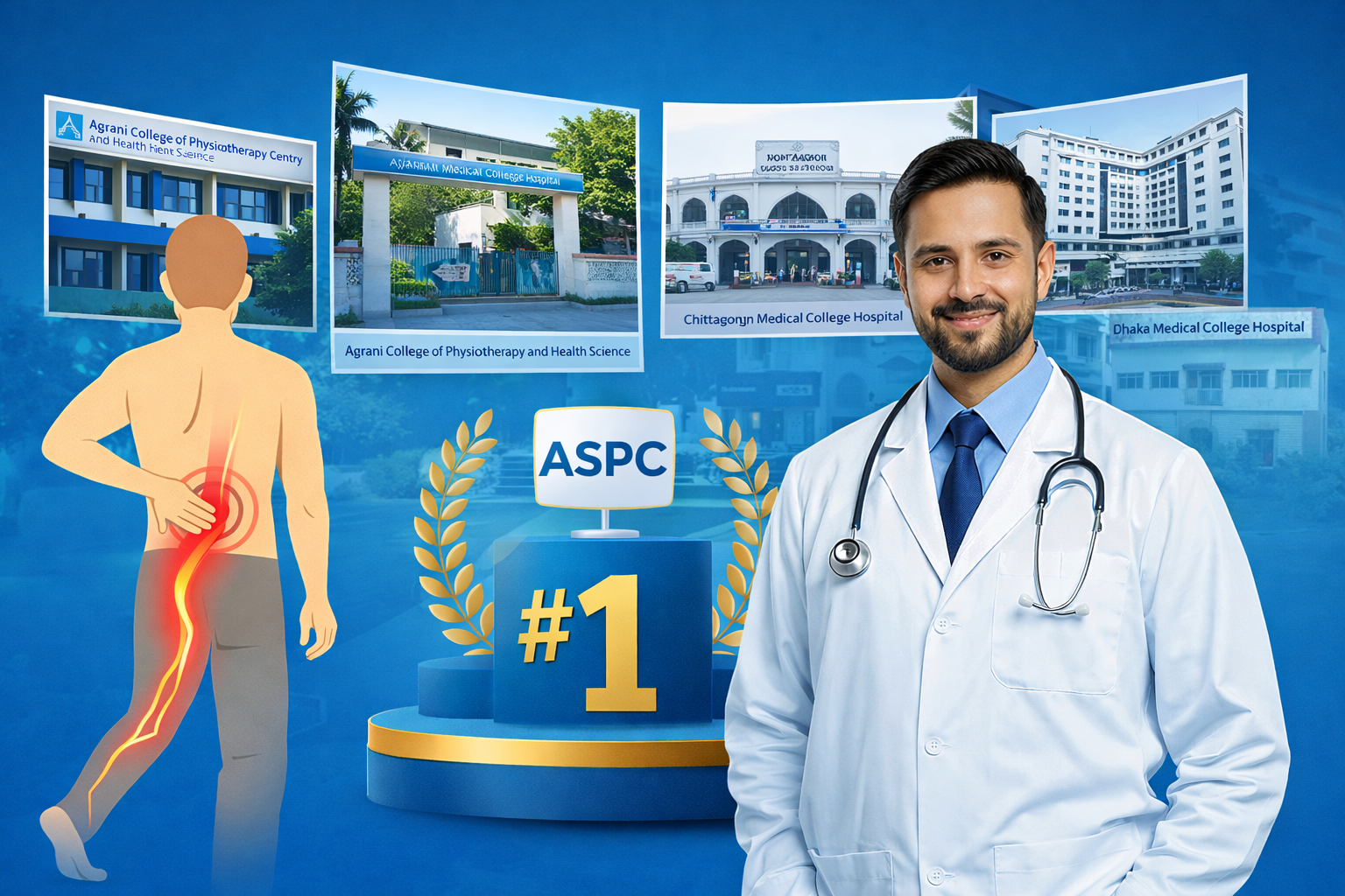 Why ASPC is the No 1 within top 5 Physiotherapy Centers in Bangladesh